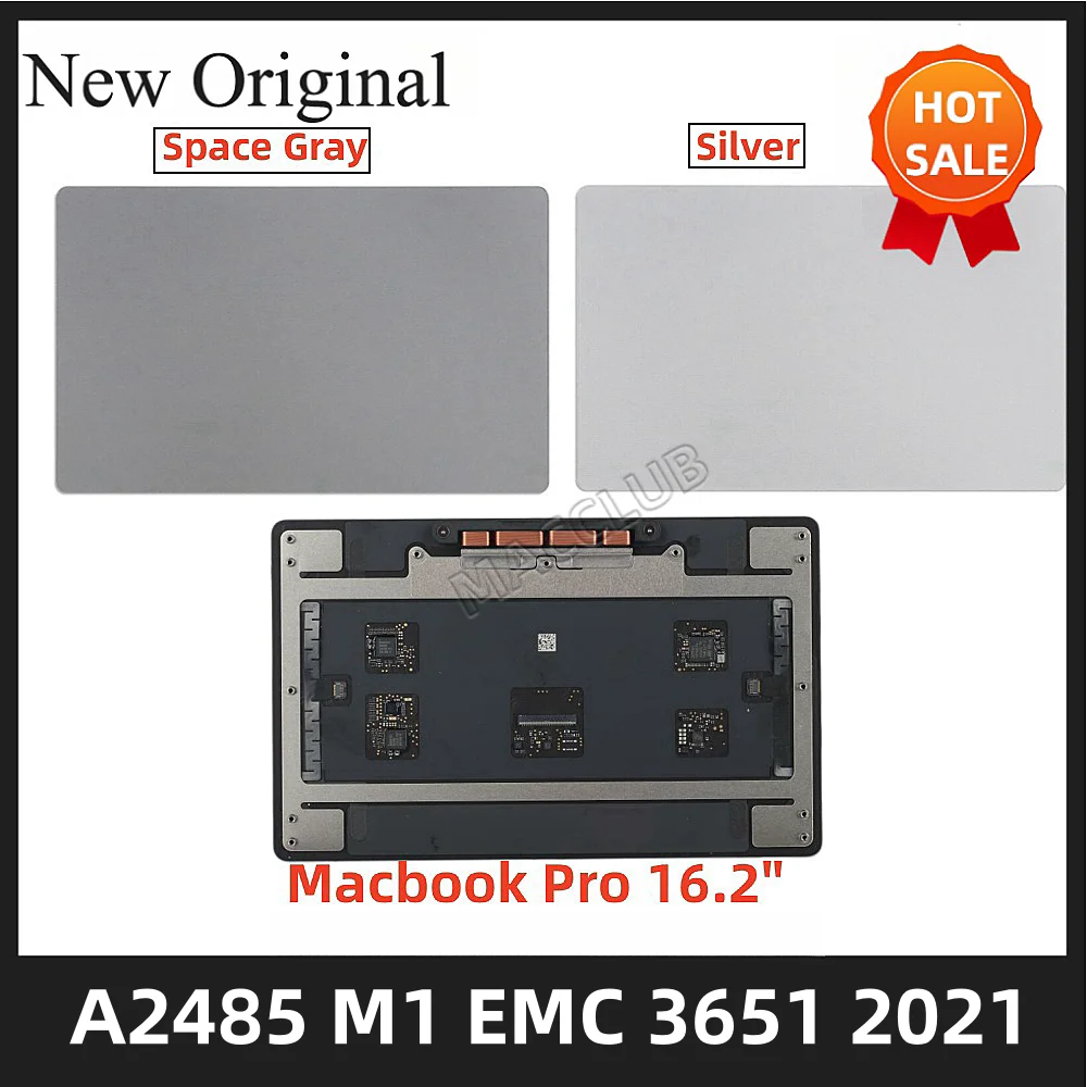 

A2485 трекпад для Macbook Pro 16 "Retina A2485 M1 EMC 3651 2021 Сенсорная панель трекпад с кабелем