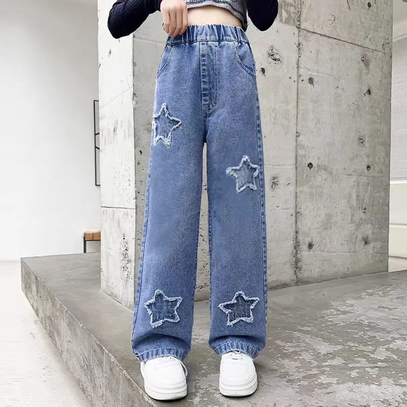 Teen Girls Cargo Jeans 2