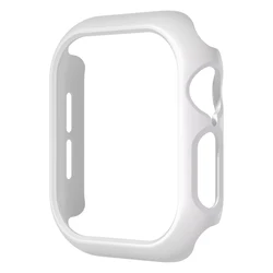 Premium Protective Cover for Apple Watch - Durable PC Bumper Shield (White)