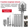 Military Tactical Multifunction Shovel Outdoor Nuggets Tools Camping Survival Folding Spade Tool Car Equipment Snow Shovel Kit 1