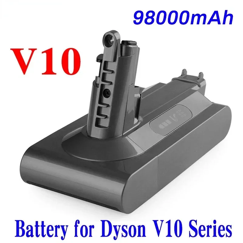 

100% сменный литиевый аккумулятор 25,2 в 98000 мАч для пылесоса Dyson cyclone V10 Absolute SV12 V10 пушистый V10