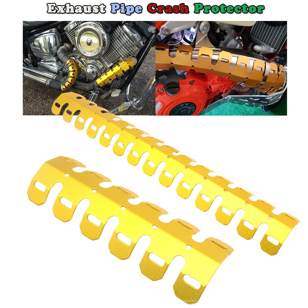 Top Moto Silenziatore Di Scarico Tubo Protezione Gamba Copertura Scudo Termico Per Husqvarna Te 250 310 630 450 510 610 Smr Sm610 Tc 125