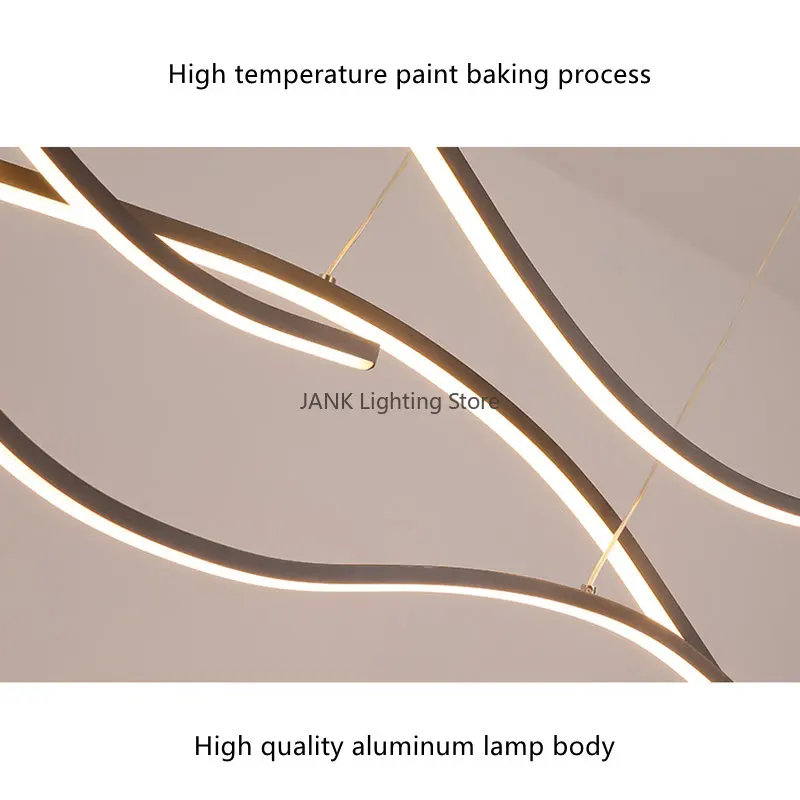Aluminum Tree Chandelier LED for Kitchen Bedroom Living Room Decoration