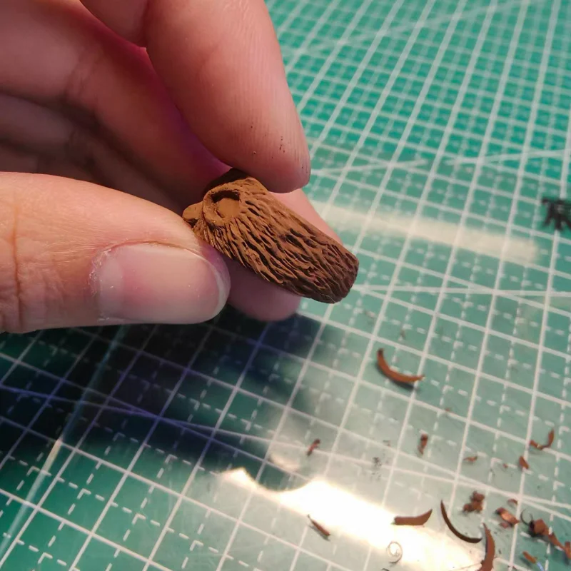 5g/10g 구리 금속 점토 아트 DIY 수공예품 구리 장식 커플 반지 펜던트 쥬얼리 선물 구리 점토 나무결 골드 10g