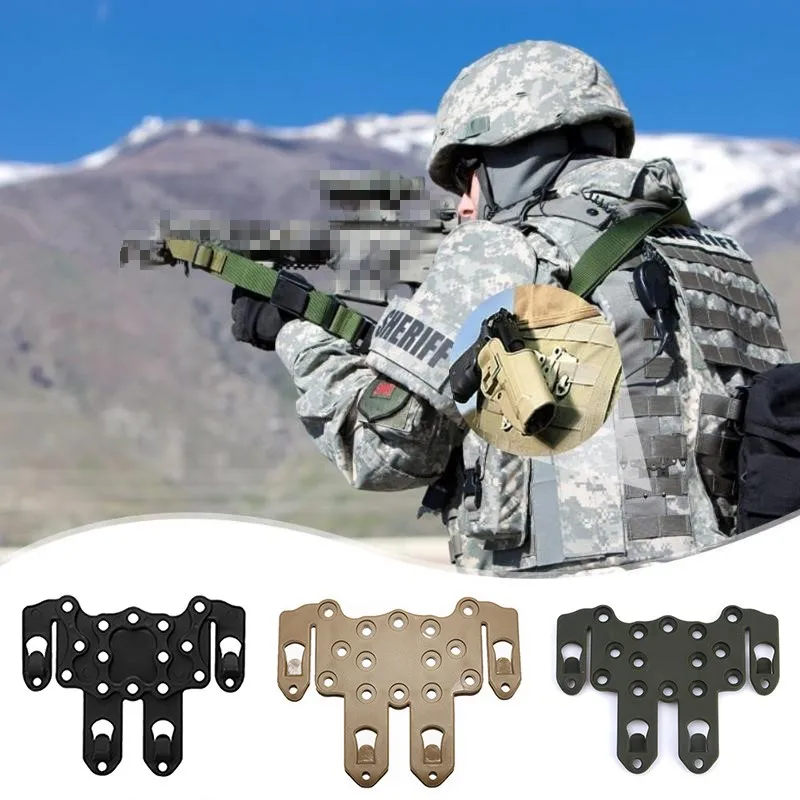 Molle Quickdraw Tactical Holster Chest Mount Hunting Accessories