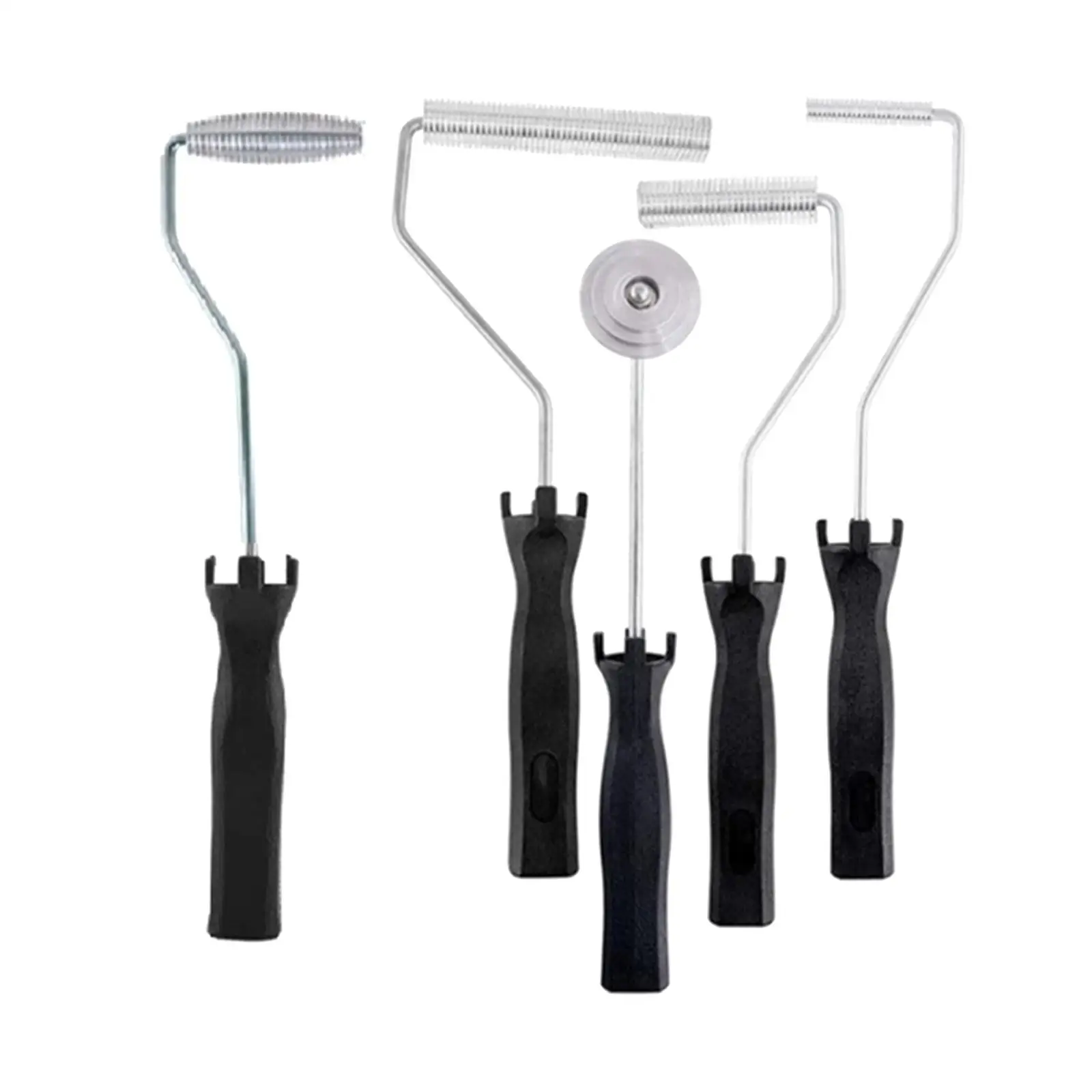 5 pieces Tub Shower Bathtub Fiberglass Resin Epoxy Roller Repair Tool Kit