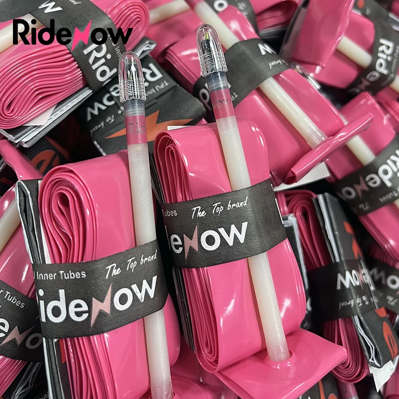 Tubo interno in TPU ultraleggero RideNow camera d'aria pieghevole per bicicletta, pneumatici per bici, valvola in bianco e nero, 20 pollici, 406, 1.3-2.0 - immagine 3