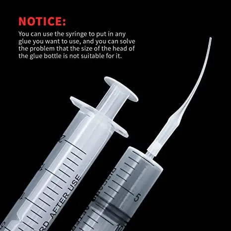Description Picture 4 of item100pc Plastic Glue Bottom Tips 7cm White Micro-Tips for Mouse Tail Dispensing Needle Dispensing Precision Applicator Lab supplie