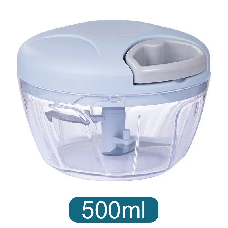 مفرمة الثوم اليدوية 500/900 مللي هراسة الثوم الغذاء الخضروات قطاعة اللحوم المطاحن أدوات المطبخ مفرمة يدوية هراسة الثوم