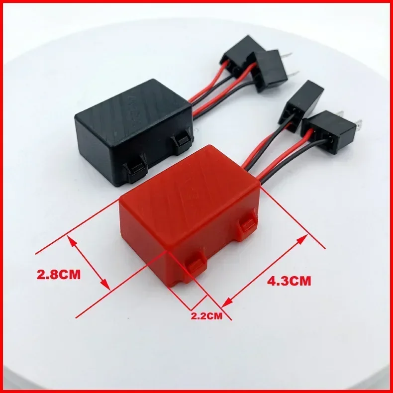 Mini Ultra Small Car LED Headlight Decoder Anti-interference and Anti Flashing Fault Light Alarm H1 H4 H7 H11 H13 9005 9006