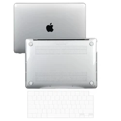 Protective Case and Keyboard Skin Set - Air 15 M4 M3 M2 (Transparent)