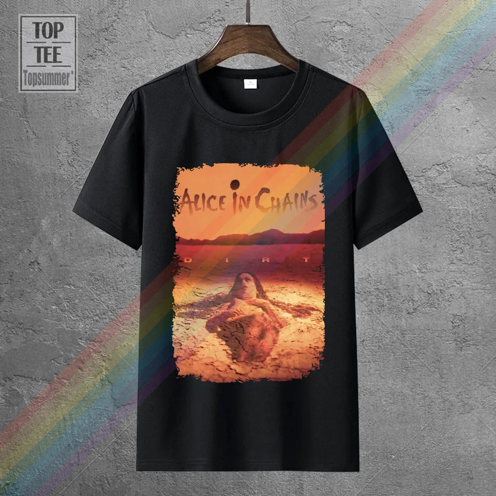 

Alice In Chains T Shirt Dirt Cover 100% Official Grunge Classic Rock