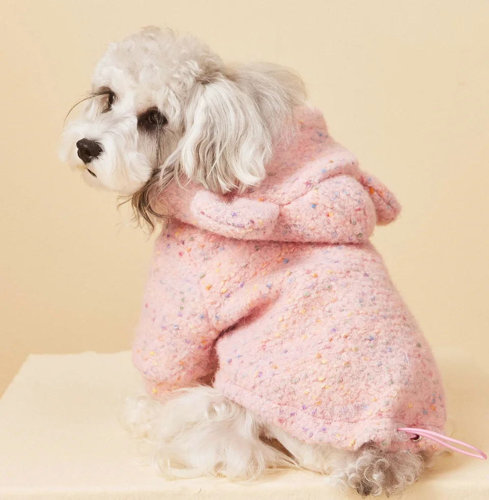 Padded Puppy Cat Clothes With D Rings Winter Warm Dog Jacket for Small Dogs Chihuahua Vest French Bulldog Coat Yorkie Outfits