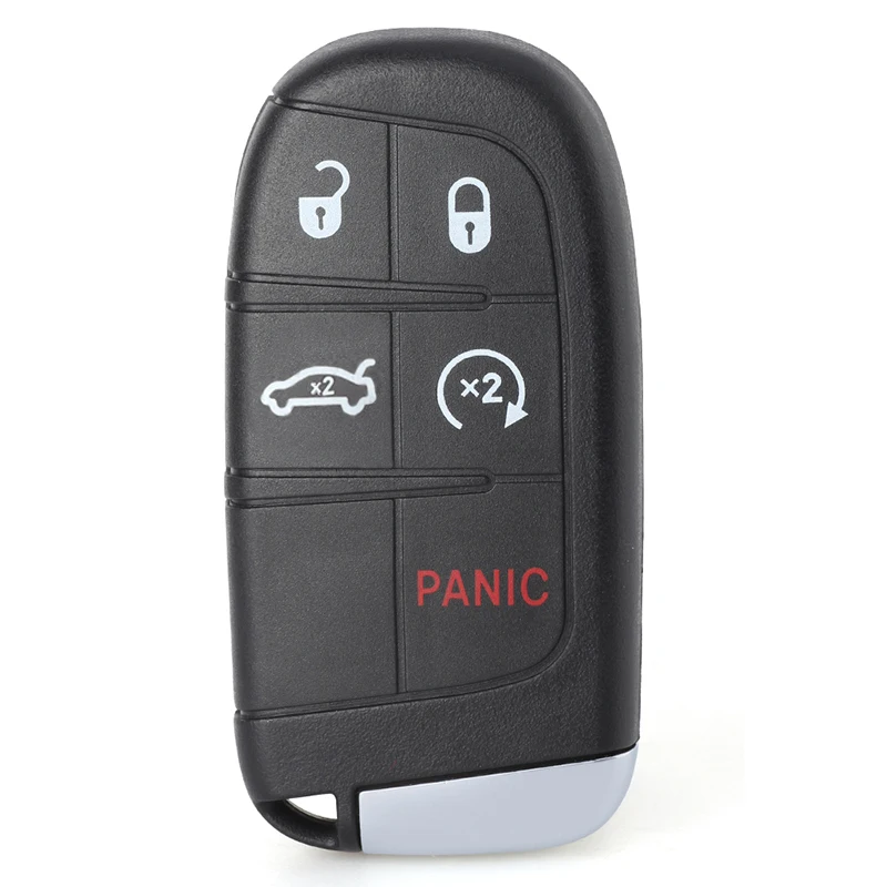 KEYECU-M3N-40821302-P-N-68234957-5-pulsanti-parti-OEM-telecomando-Smart-Proximity-Key-Fob-per.jpg Keyforkess M3N-40821302 P/N:68234957 5 pulsanti parti OEM telecomando Smart Proximity Key Fob per Dodge Challenger Charger SRT 2011-2018 - KEYECU M3N 40821302 P N 68234957 5 pulsanti parti OEM telecomando Smart Proximity Key Fob per