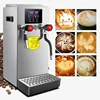 Fully Automatic Milk Frother Commercial Steam Water Boier Milkshake Foam Machine Milk Tea Shop Equipment 3