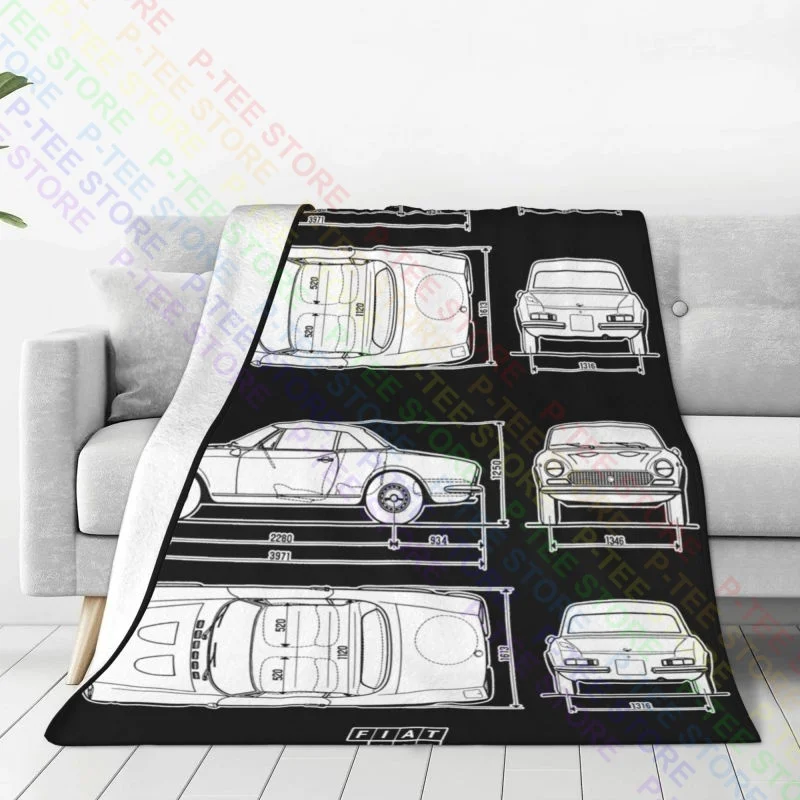 Fiat 128 Anni 70 Auto Mito Auto Depoco 2 Ritmo Coperta Lenzuolo Camera Da Letto Per Tutte Le Stagioni Biancheria Da Letto Da Viaggio Coperta Da Campeg