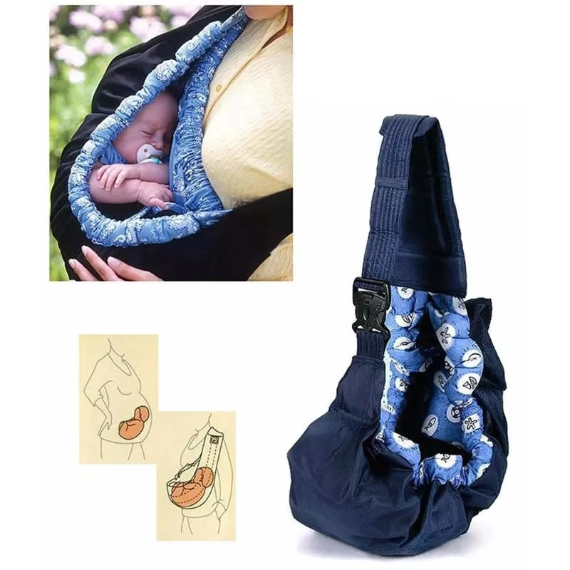 Baby Care Bags Straps Backpacks Breastfeeding Bags Breathable Comfortable Soft Straps Newborn Wrap Bags - 3