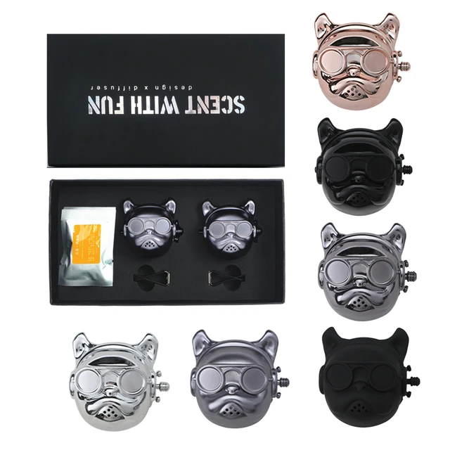 Refrescância Canina para Seu Carro: Refil do Difusor de Fragrância para Carro Bulldog Refrescância Canina para Seu Carro: Refil do Difusor de Fragrância para Carro Bulldog