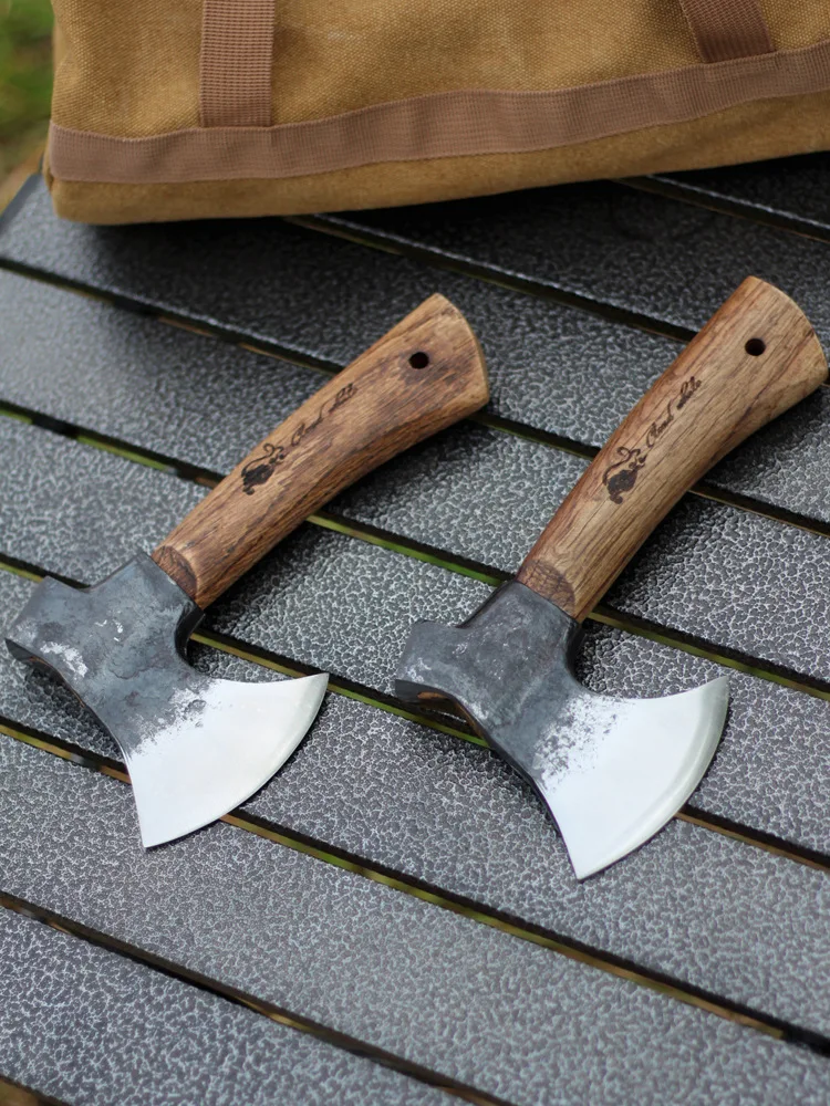 Description Picture 5 of itemOutdoor small carpenter camping car home use Qinggang wood emergency consumption jungle mountain cutting small axe