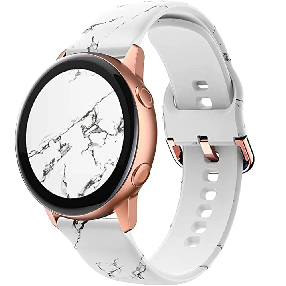 Premium 20mm Silicone Sport Watchband