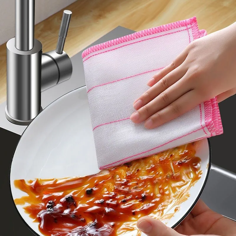 3pcs Kitchen Dish Towels, Dish Cloths for Washing Dishes,Dish Rags for  Drying Dishes Kitchen Wash Clothes - AliExpress