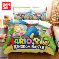 Parure de lit Anime Super Mario, housse de couette Super Mario, double, simple, grand lit, très grand lit, pour adultes et enfants, couvre-lit Super Mario 2
