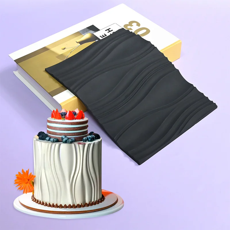 Reusable Silicone Baking Mold for Decorative Pastries and Desserts