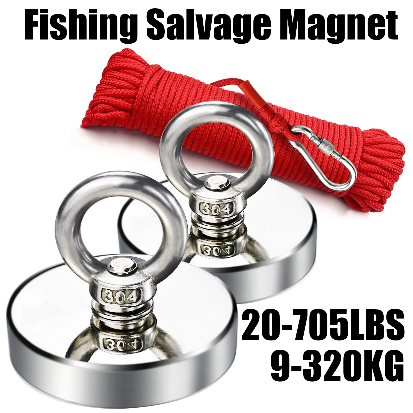 Super Powerful Magnet Fishing N52 Iman Neodymium Magnets with