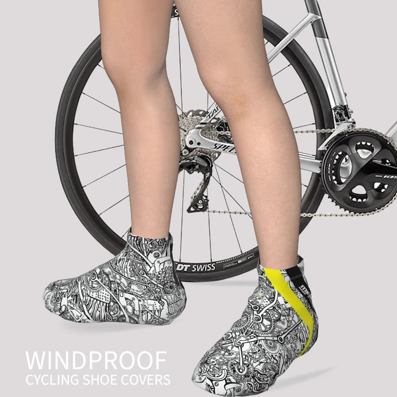 Meikroo-cubiertas para zapatos de ciclismo, equipo de bicicleta