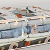 KindFuny Foldable Clothes Storage Bag PEVA Clothing Organizer Wardrobe Closet Organizer Pillow Quilt Blanket Bag Home Organizer 6