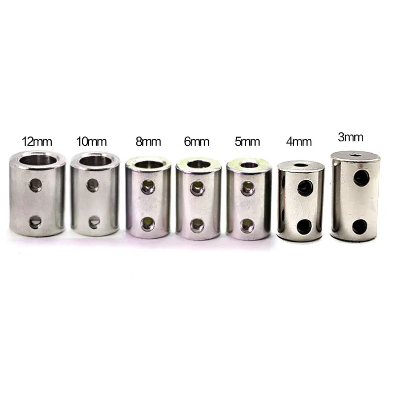 Giunto Cilindrico Rame 12mm-12mm - Accoppiamento Motore Per Stampanti 3D, CNC, Robot Fai-Da-Te, 2 Pezzi - Foto 9