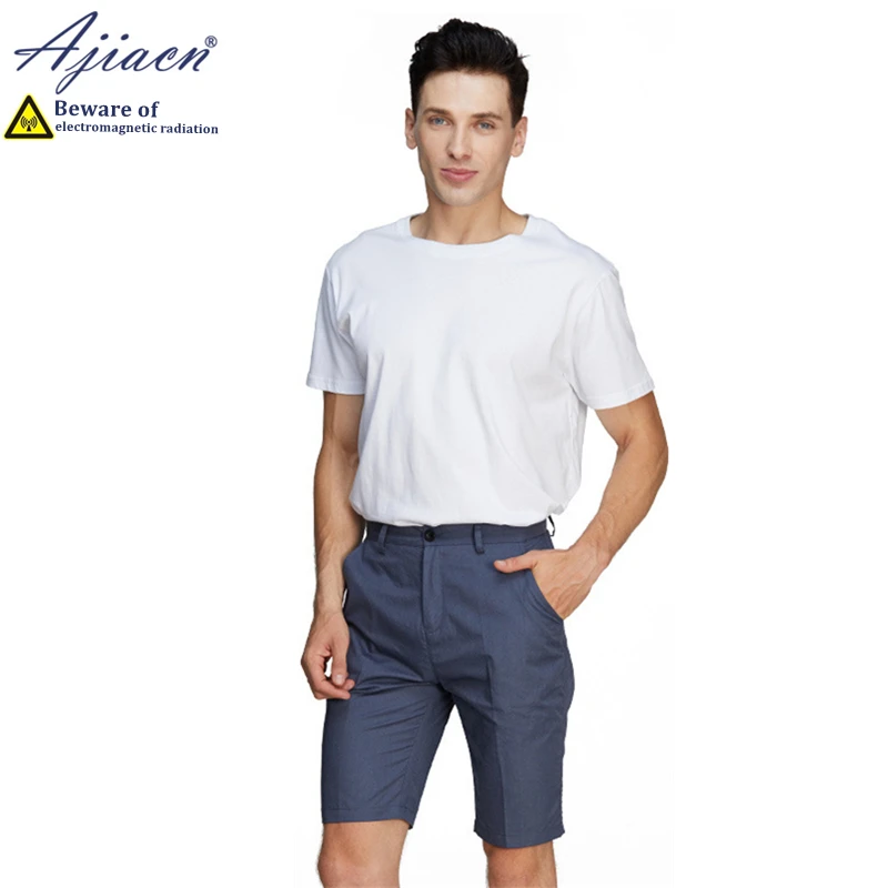 Summer anti-radiation men's shorts new energy vehicles, 5g communication Electromagnetic radiation shielding men's short pants 4