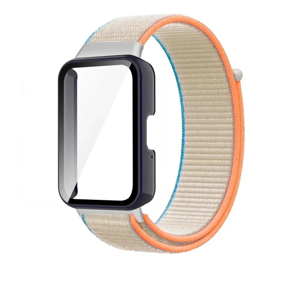 Premium Protector Case and Band Kit with Nylon Loop Strap and Glass Protective Shell