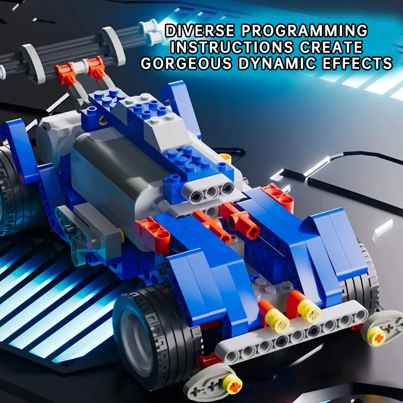 Building Blocks 9686 Programmable Robot Power Group Accessories Programmable Motor for Building Block Cars Robots