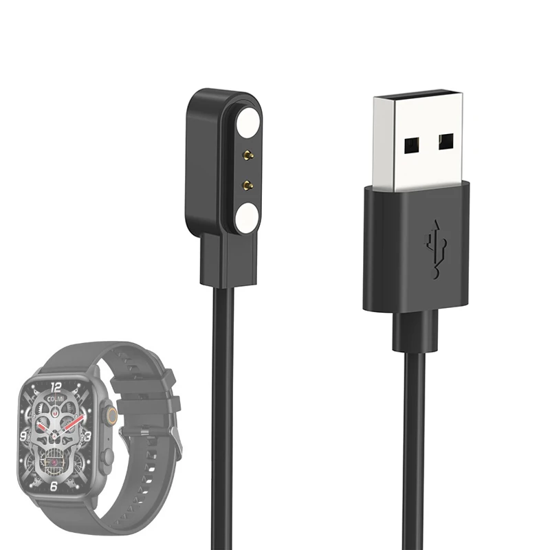 

Зарядное устройство для док-станции Smartwatch, USB-кабель для зарядки, провод питания для Colmi C81, аксессуары для спортивных смарт-часов