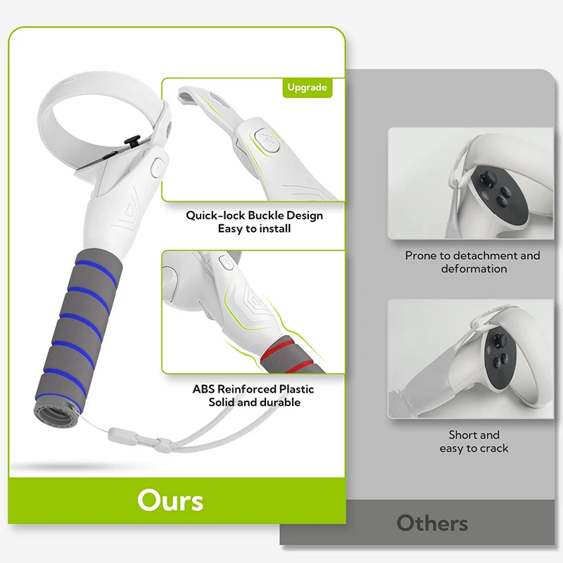 Oculus Quest Accessories AMVR Controller Grips For Oculus Quest