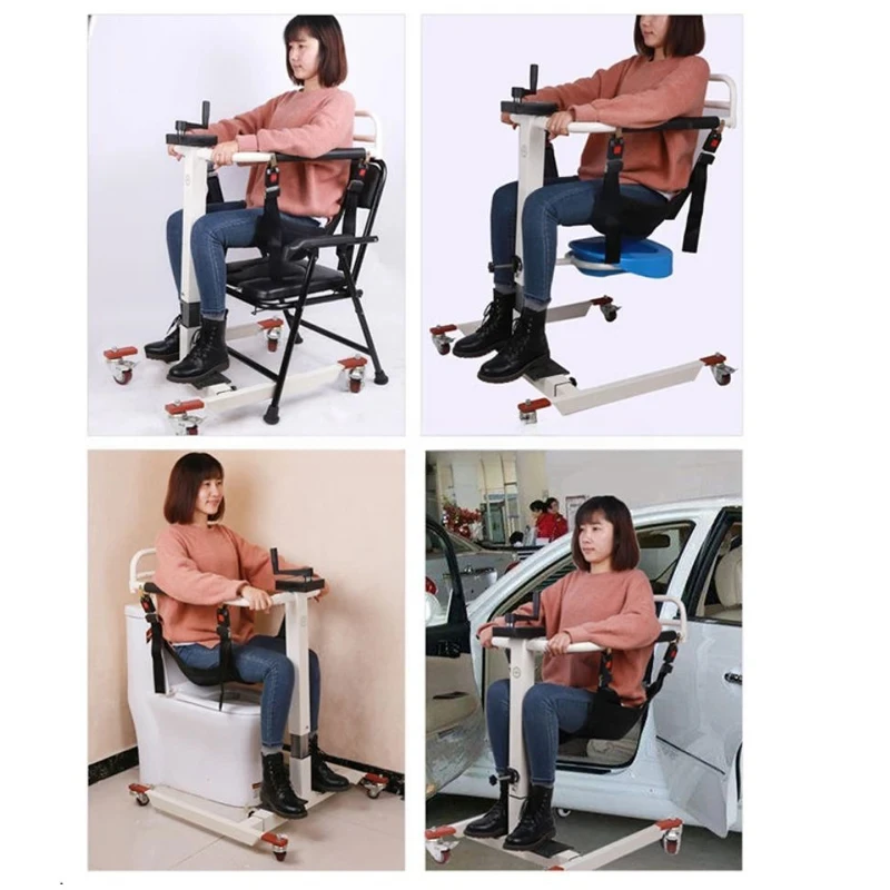 Rehabilitation Equipment Patient Lift and toilet Lifter Transfer for Disabled People 4