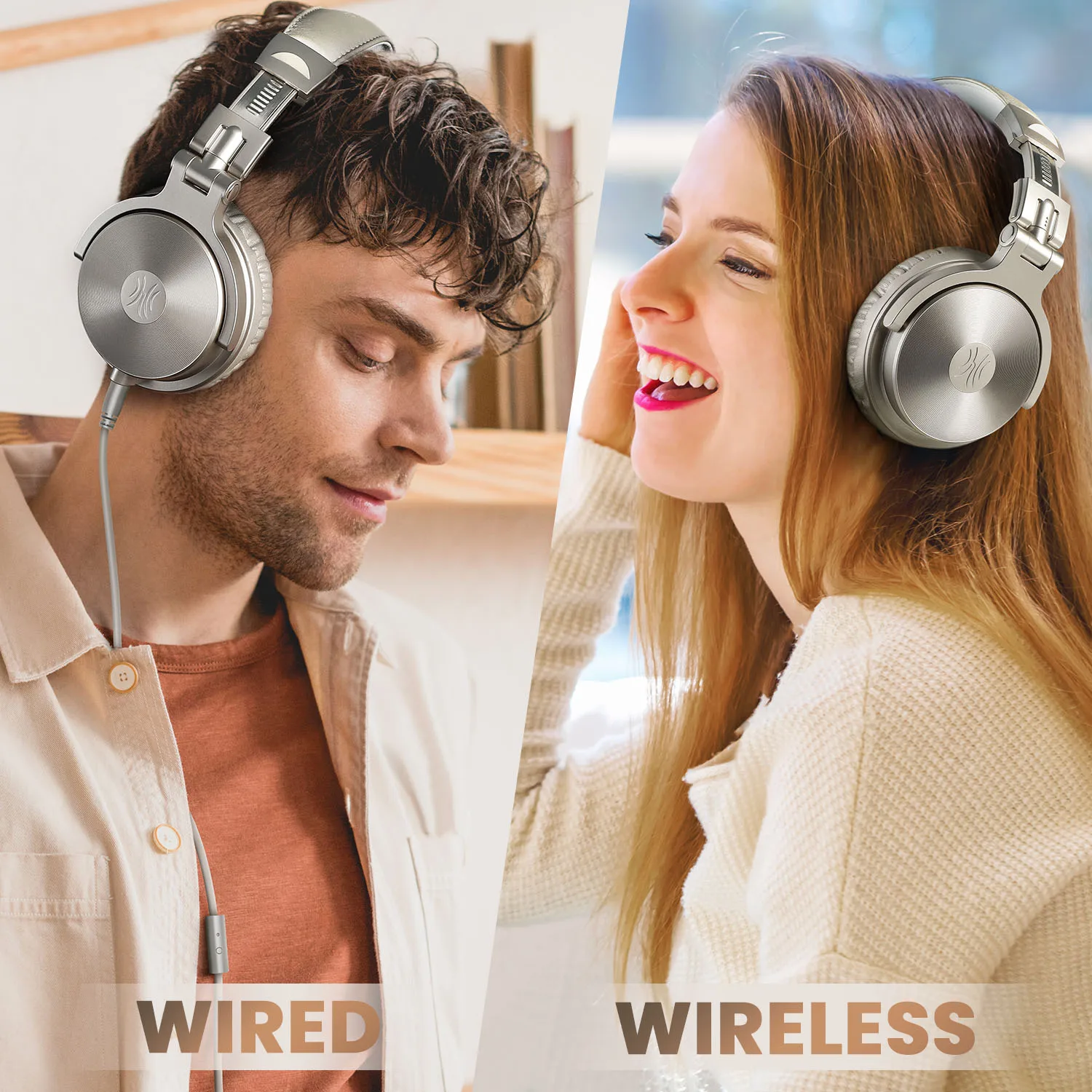 Беспроводные Bluetooth-наушники Oneodio, Накладные наушники с микрофоном, Hi-Res аудио, проводная и беспроводная гарнитура (Распродажа, доставка из России) (art.: 3920c5d0dfd3e) - 3920c5d0dfd3e