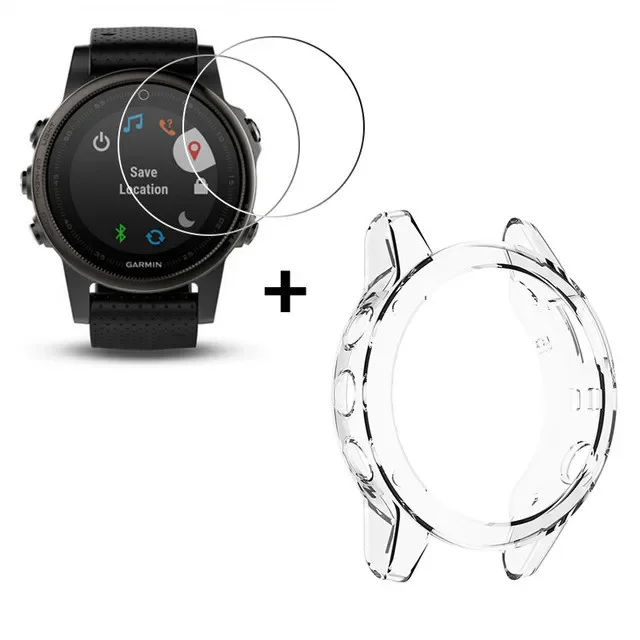 Dual Protection Silicone Case & Tempered Glass Screen Protector