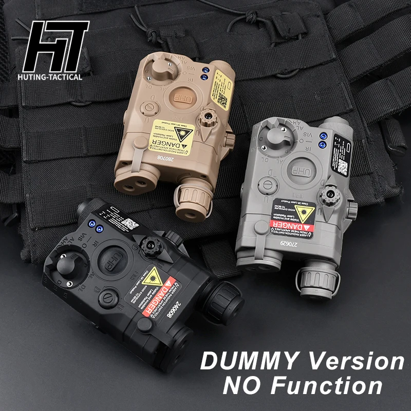 

Tactical Nylon BOX PEQ15 Airsoft Laser Indicator Battery Case DBAL A2 NGAL Dummy No Function Model Hunting 20mm Rail Accessories