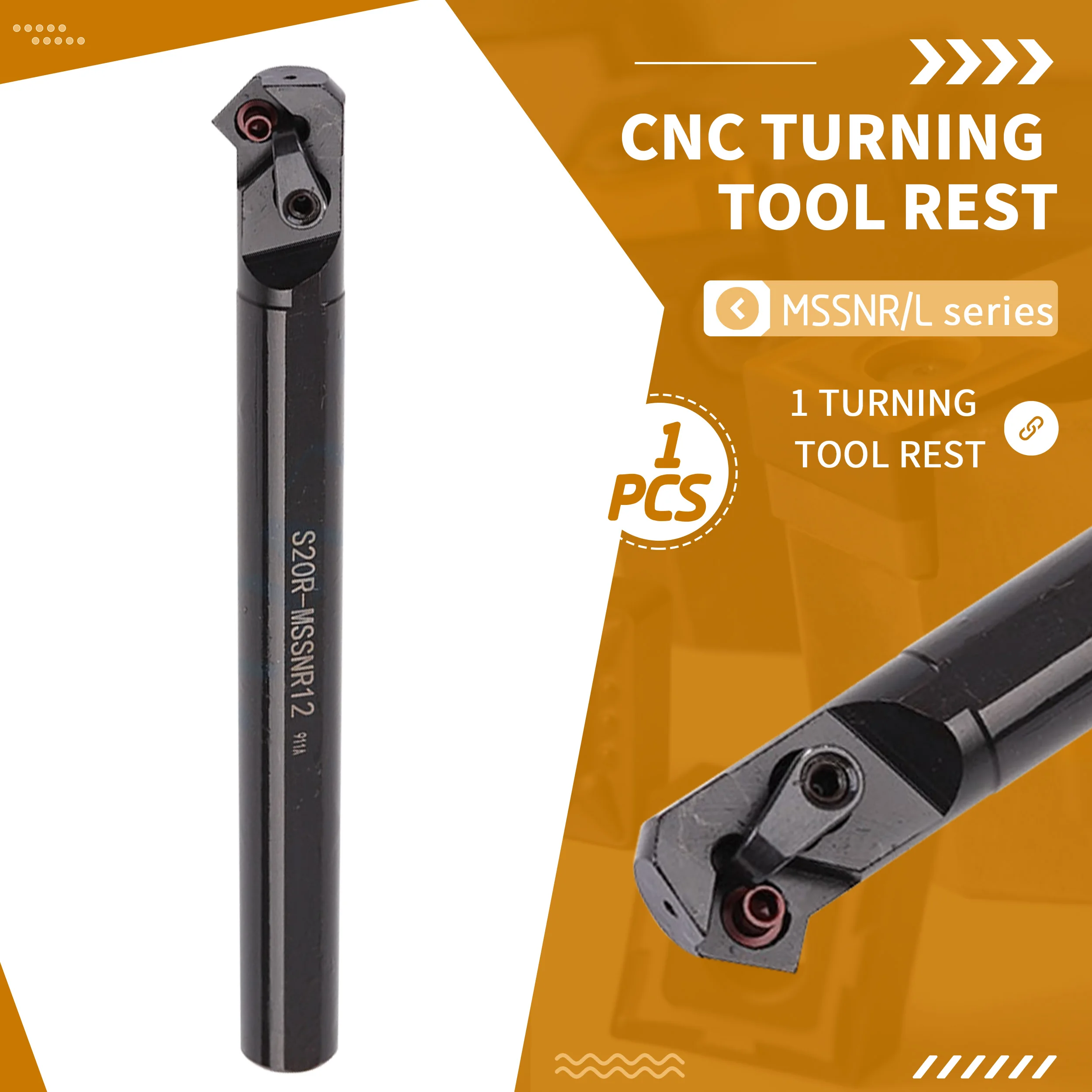 

S20R-MSSNR12 S20R-MSSNL12 S25S-MSSNR12 S25S-MSSNL12 Internal Turning Tool Holder Use For SNMG Carbide Blade CNC Cutting Tool Set