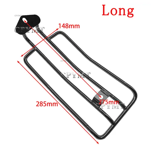 Fit For Sportster Iron XL883 XL1200 2004-2019 Long/Short Motorcycle Rear Solo Seat Fender Luggage Rack Support - Image 3
