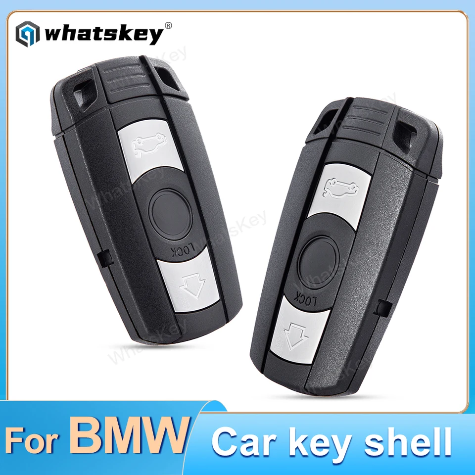 3 Buttons Smart Car Key Fob Case VL2020 Battery For BMW 1 3 5 6 Z4 X1 X3 X5 Series E46 E60 E61 E63 E64 E70 E71 E72 E90 E91 E92 With V-L2020 Original Rechargeable Battery - View #4