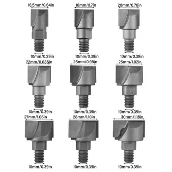 باب خشبي بخيط ملولب ، قاطع الشق ، تنظيف سفلي ، لقمة جهاز التوجيه ، أدوات طحن الأعمال الخشبية ، التصنيع باستخدام الحاسب الآلي ، 10 في Shank ، ، ، من-30 4