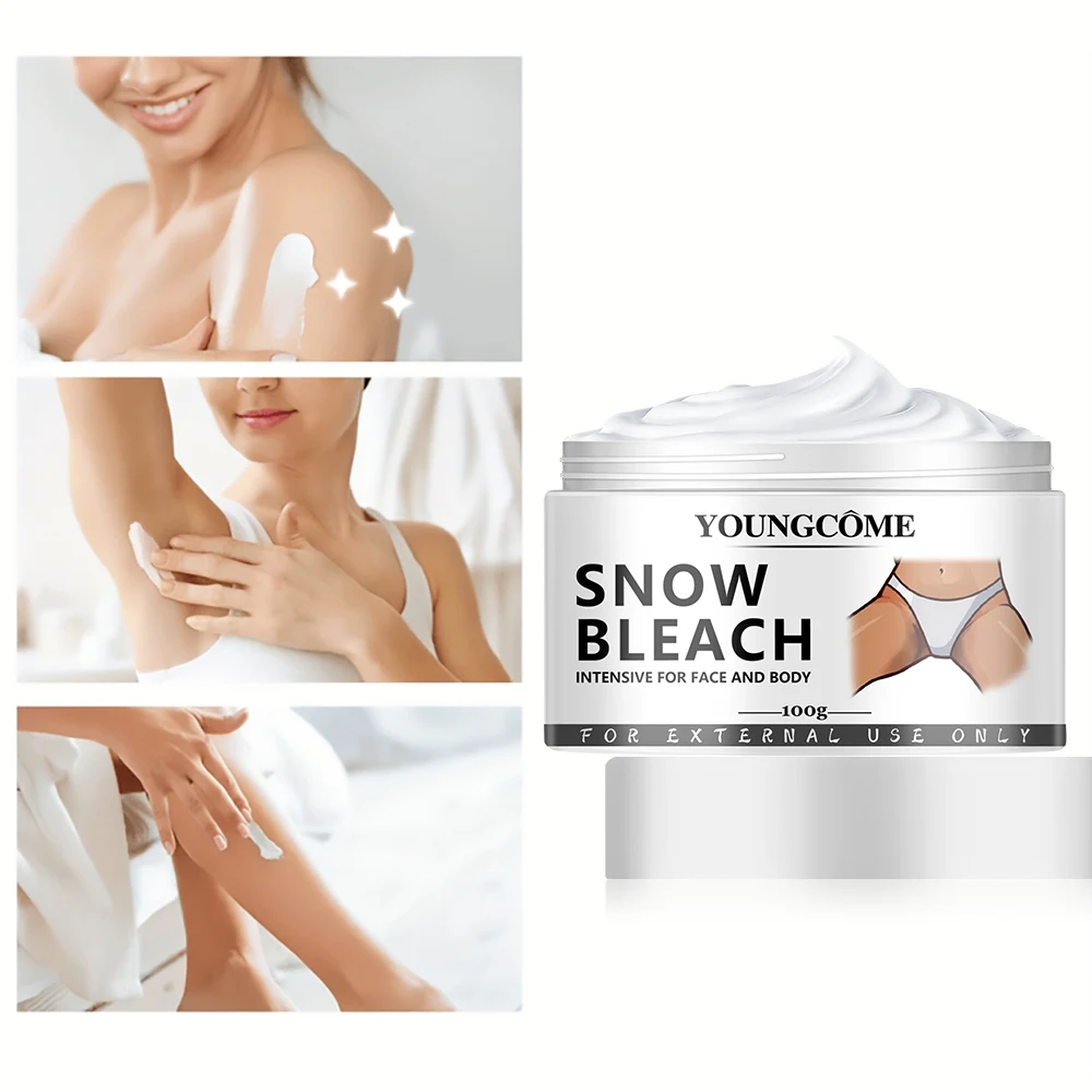 Crema sbiancante per il corpo schiarisce ascellare gomito ginocchia rimozione delle articolazioni parti intime macchie scure melanina crema sbiancante per neve 45ml 1