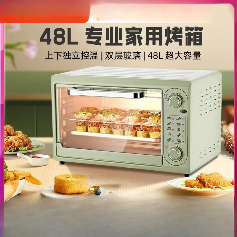 Oven household 48 liter large capacity baking cake machine