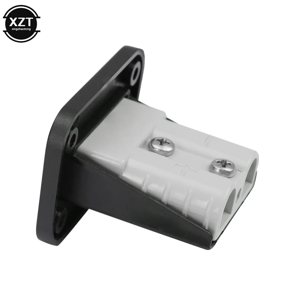 Car Plug Mounting Bracket Car Flush Mount 50 Amp Anderson Plug Mounting Bracket Panel Cover for Caravan Camper Boat Truck