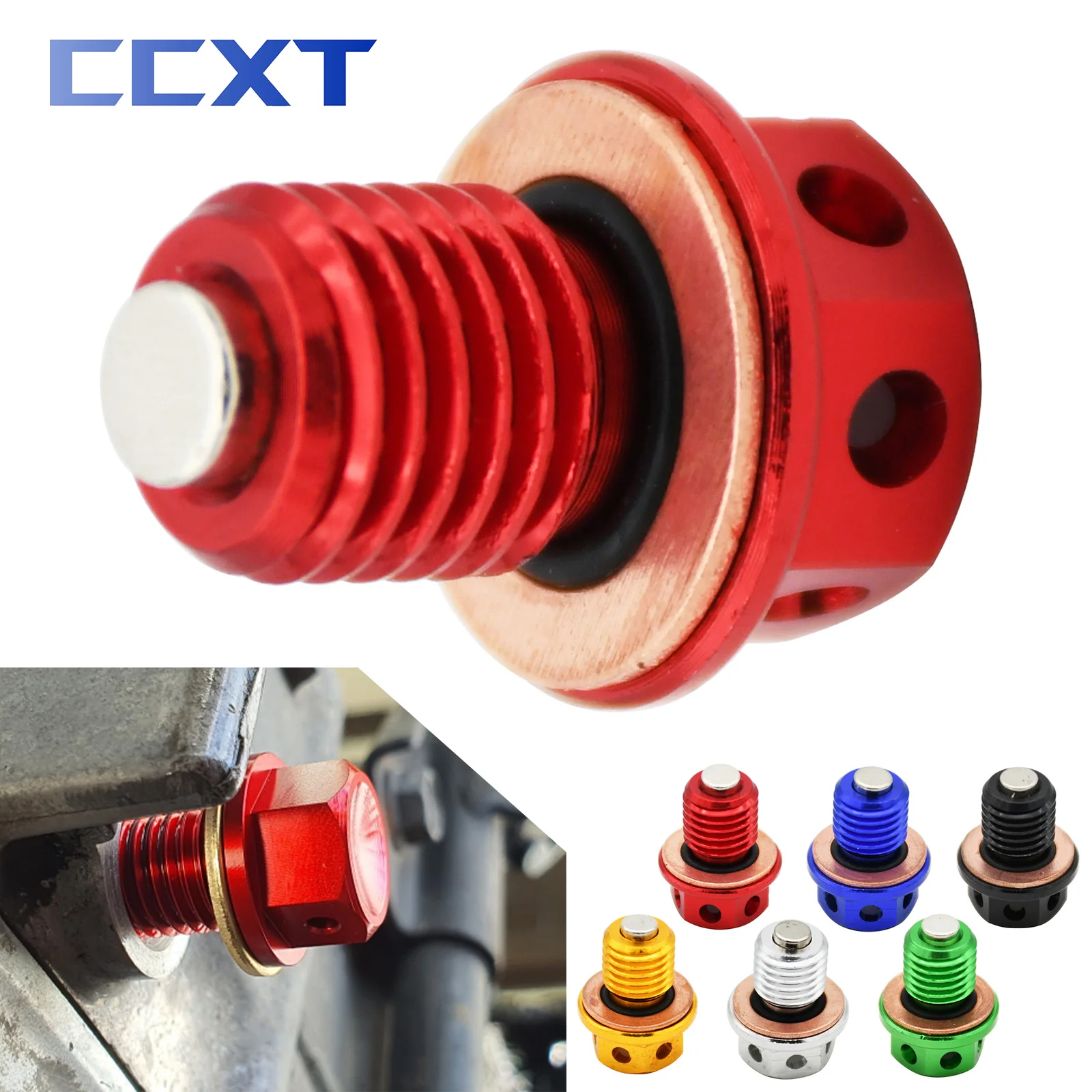 Мотоциклетный винт для слива масла M12x1.5 для Yamaha XT YZ WR MT YZF WRF SEROW 80 100 125 250 250X 250R аксессуары для мотокросса