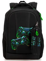 Brand School Bag for Boys Multifunctional Cartoon Pattern Kids Satchels Orthopedic Backpack Children Student Mochila 2