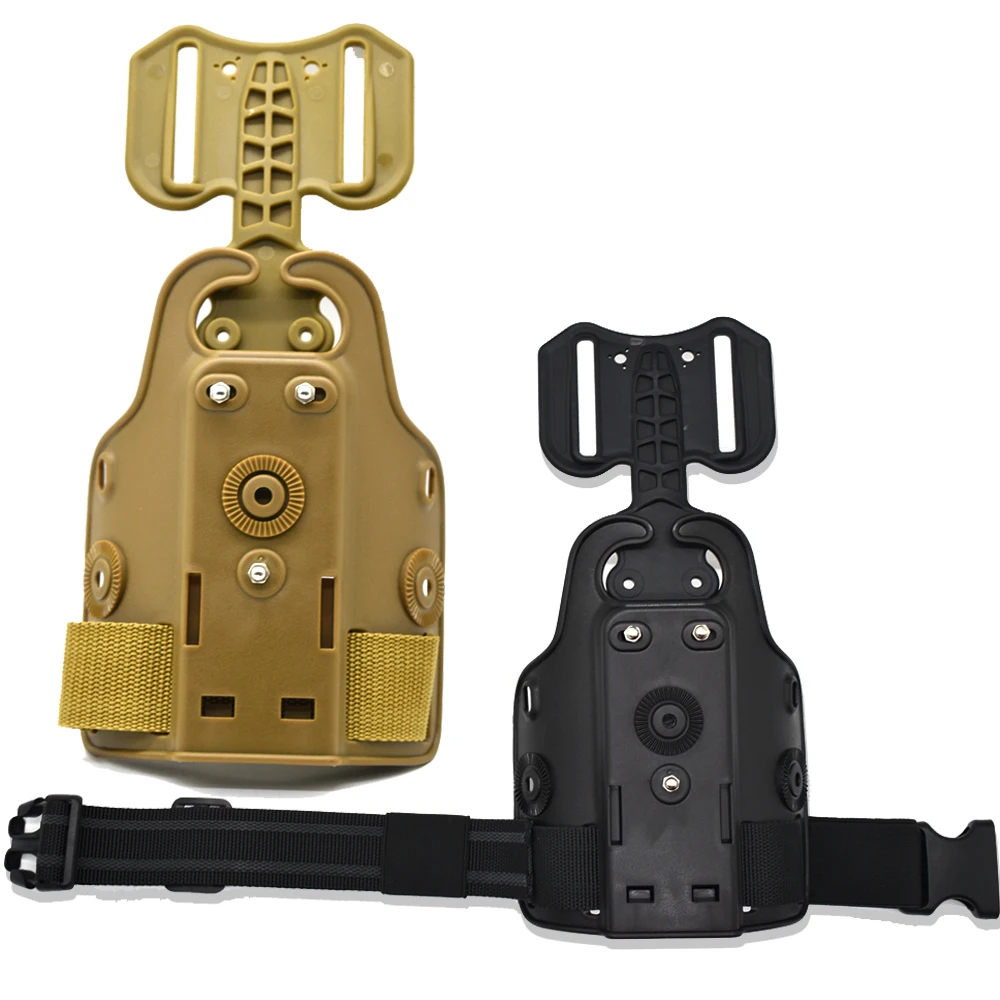 

Drop Flex Adapter Drop Leg Holster Platform Adjustable Thigh Holster Drop Leg Panel Attachments for Holsters and Magazine Pouch